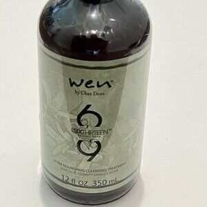 Wen Six Thirteen Lemon Rosemary Vanilla Ultra Nourish Cleansing Treatment 12 Oz